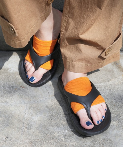 GUNZE(グンゼ)の「【GUNZE×TYPY】サンダルソックス(ソックス/靴下・レディース・ピンク/パープル/ブルー/ベージュ/オレンジ/ブルー系/イエロー/グレー・ONE SIZE)」の8枚目の写真