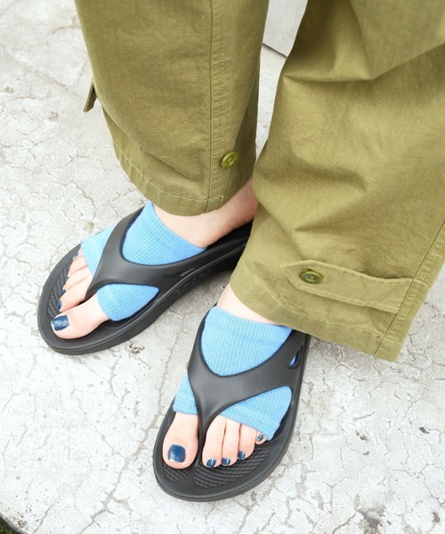 GUNZE(グンゼ)の「【GUNZE×TYPY】サンダルソックス(ソックス/靴下・レディース・ピンク/パープル/ブルー/ベージュ/オレンジ/ブルー系/イエロー/グレー・ONE SIZE)」の10枚目の写真