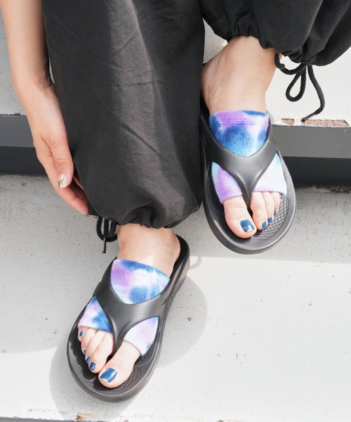 GUNZE(グンゼ)の「【GUNZE×TYPY】サンダルソックス(ソックス/靴下・レディース・ピンク/パープル/ブルー/ベージュ/オレンジ/ブルー系/イエロー/グレー・ONE SIZE)」の11枚目の写真