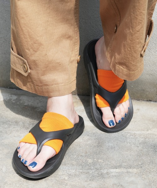 GUNZE(グンゼ)の「【GUNZE×TYPY】サンダルソックス(ソックス/靴下・レディース・ピンク/パープル/ブルー/ベージュ/オレンジ/ブルー系/イエロー/グレー・ONE SIZE)」の13枚目の写真