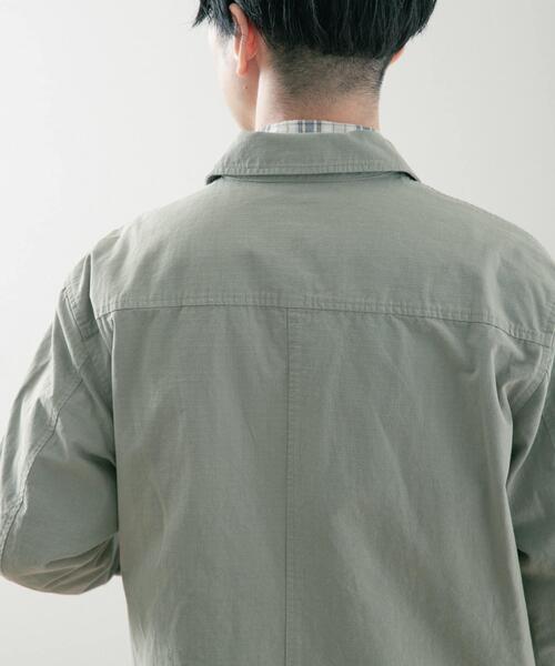 ITEMS URBANRESEARCH(アイテムズ アーバンリサーチ)の「Jungle Fatigue Cotton Jacket(ミリタリージャケット・メンズ・ベージュ/カーキ/チャコールグレー・MEDIUM/LARGE)」の22枚目の写真