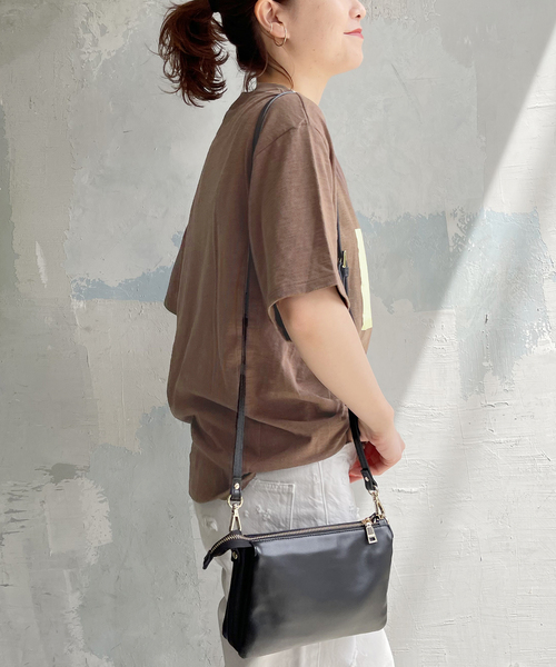 Cabana（カバナ）の「【Cabana/カバナ】MUKUL TEE（Tシャツ/カットソー・レディース・ホワイト/ベージュ/イエロー/ブラウン・36）」の14枚目の写真