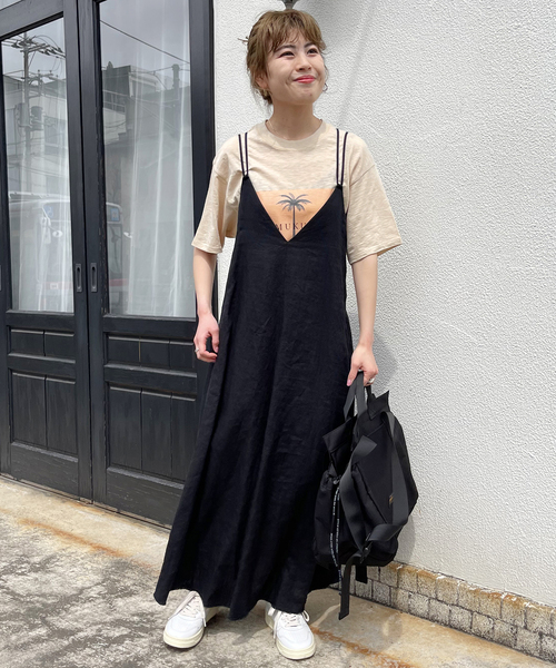 Cabana（カバナ）の「【Cabana/カバナ】MUKUL TEE（Tシャツ/カットソー・レディース・ホワイト/ベージュ/イエロー/ブラウン・36）」の17枚目の写真