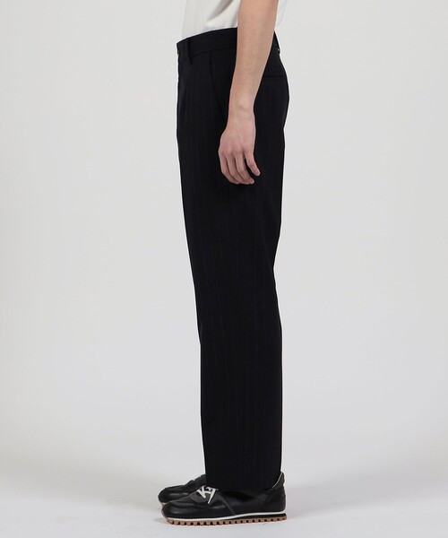 TOMORROWLAND （トゥモローランド）の「ウール フロントダーツストレートパンツ（スラックス・メンズ・ホワイト系その他/ネイビー・S/M/XS）」の6枚目の写真