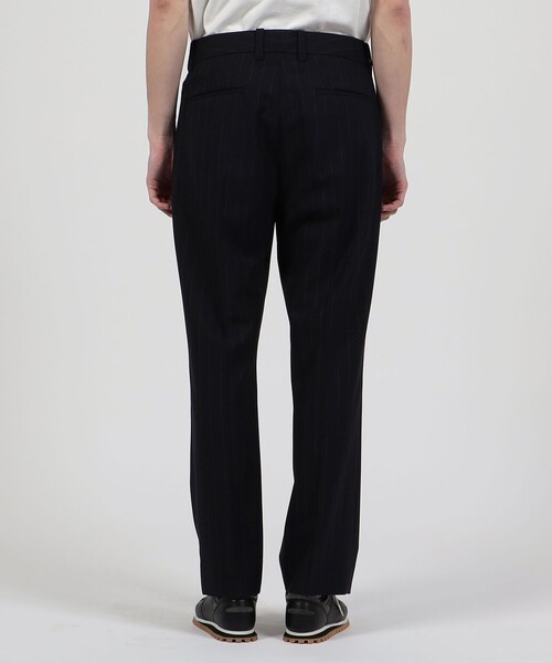 TOMORROWLAND （トゥモローランド）の「ウール フロントダーツストレートパンツ（スラックス・メンズ・ホワイト系その他/ネイビー・S/M/XS）」の7枚目の写真