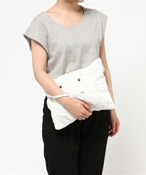 Lee（リー）の「【Ciaopanic】 LEEクラッチバック（クラッチバッグ・レディース・ホワイト/ブルー/ネイビー/ピンク/ブラック/グレー・FREE）」の13枚目の写真