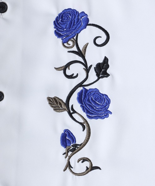 ANPAS（アンパス）の「Rose Embroidery Oversized Dolman Sleeve