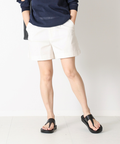 Deuxieme Classe（ドゥーズィエムクラス）の「【CELERI/セルリ】チノストレッチ ショート パンツ（チノパンツ・レディース・ホワイト/ブルー・36/38）」の20枚目の写真