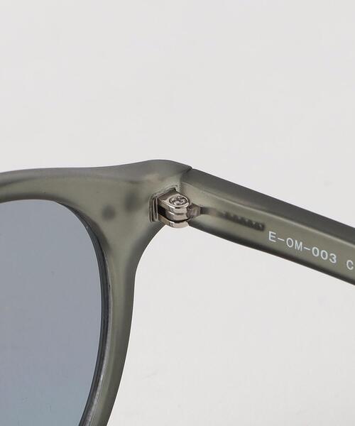 BEAUTY&YOUTH UNITED ARROWS（ビューティーアンドユースユナイテッドアローズ）の「＜OWL MILS＞ E-OM-003/アイウェア（メガネ・メンズ・ブラック/グレー・FREE）」の10枚目の写真