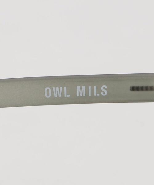 BEAUTY&YOUTH UNITED ARROWS（ビューティーアンドユースユナイテッドアローズ）の「＜OWL MILS＞ E-OM-003/アイウェア（メガネ・メンズ・ブラック/グレー・FREE）」の13枚目の写真
