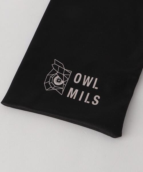 BEAUTY&YOUTH UNITED ARROWS（ビューティーアンドユースユナイテッドアローズ）の「＜OWL MILS＞ E-OM-003/アイウェア（メガネ・メンズ・ブラック/グレー・FREE）」の7枚目の写真