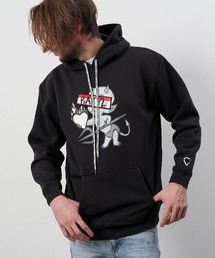mpa3173-10ozT-C裏毛起毛 BABYLシークイン プルパーカー