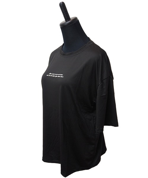 DiamondHearts（ダイヤモンドハーツ）の「英字プリントロゴTシャツ（Tシャツ/カットソー・レディース・ブラック・FREE）」の9枚目の写真