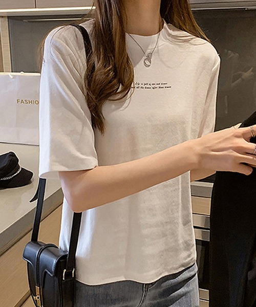 DiamondHearts（ダイヤモンドハーツ）の「英字プリントロゴTシャツ（Tシャツ/カットソー・レディース・ブラック・FREE）」の14枚目の写真
