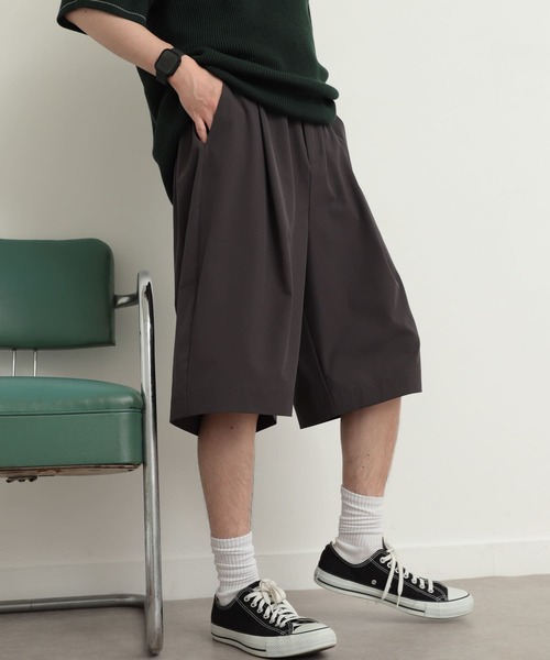 SENSE OF PLACE by URBAN RESEARCH（センスオブプレイスバイアーバンリサーチ）の「エクストラルーズショートパンツ（その他パンツ・メンズ・ブルー/チャコールグレー/ベージュ・MEDIUM/LARGE）」の8枚目の写真