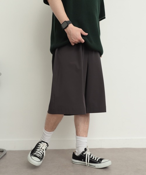 SENSE OF PLACE by URBAN RESEARCH（センスオブプレイスバイアーバンリサーチ）の「エクストラルーズショートパンツ（その他パンツ・メンズ・ブルー/チャコールグレー/ベージュ・MEDIUM/LARGE）」の6枚目の写真