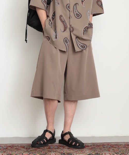 SENSE OF PLACE by URBAN RESEARCH（センスオブプレイスバイアーバンリサーチ）の「エクストラルーズショートパンツ（その他パンツ・メンズ・ブルー/チャコールグレー/ベージュ・MEDIUM/LARGE）」の13枚目の写真