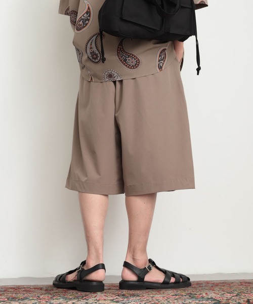 SENSE OF PLACE by URBAN RESEARCH（センスオブプレイスバイアーバンリサーチ）の「エクストラルーズショートパンツ（その他パンツ・メンズ・ブルー/チャコールグレー/ベージュ・MEDIUM/LARGE）」の18枚目の写真