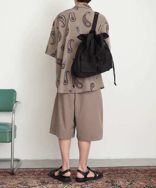 SENSE OF PLACE by URBAN RESEARCH（センスオブプレイスバイアーバンリサーチ）の「エクストラルーズショートパンツ（その他パンツ・メンズ・ブルー/チャコールグレー/ベージュ・MEDIUM/LARGE）」の16枚目の写真