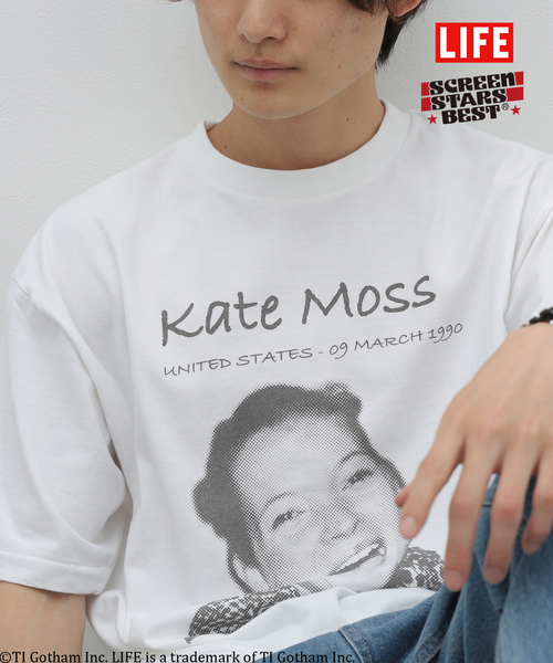 JOINT WORKS(ジョイントワークス)の「【SCREEN STARS/スクリーンスターズ】 LIFE-SSBT Tシャツ(Tシャツ/カットソー・メンズ・ホワイト/ライトグレー/グレー/ホワイト系その他・MEDIUM/LARGE)」の3枚目の写真