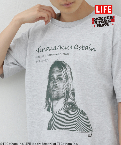 JOINT WORKS(ジョイントワークス)の「【SCREEN STARS/スクリーンスターズ】 LIFE-SSBT Tシャツ(Tシャツ/カットソー・メンズ・ホワイト/ライトグレー/グレー/ホワイト系その他・MEDIUM/LARGE)」の4枚目の写真