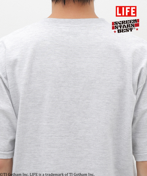 JOINT WORKS(ジョイントワークス)の「【SCREEN STARS/スクリーンスターズ】 LIFE-SSBT Tシャツ(Tシャツ/カットソー・メンズ・ホワイト/ライトグレー/グレー/ホワイト系その他・MEDIUM/LARGE)」の8枚目の写真