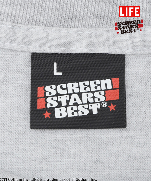 JOINT WORKS(ジョイントワークス)の「【SCREEN STARS/スクリーンスターズ】 LIFE-SSBT Tシャツ(Tシャツ/カットソー・メンズ・ホワイト/ライトグレー/グレー/ホワイト系その他・MEDIUM/LARGE)」の9枚目の写真