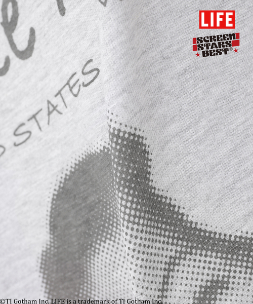 JOINT WORKS(ジョイントワークス)の「【SCREEN STARS/スクリーンスターズ】 LIFE-SSBT Tシャツ(Tシャツ/カットソー・メンズ・ホワイト/ライトグレー/グレー/ホワイト系その他・MEDIUM/LARGE)」の13枚目の写真