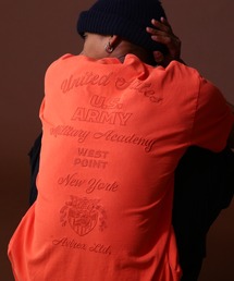 AVIREX | 《COLLECTION》WEST POINT EMBROIDERY FADE WASH T-SHIRT / ウェストポイント エンブロイダリー Tシャツ / AVIREX / アヴィレックス(Tシャツ/カットソー)