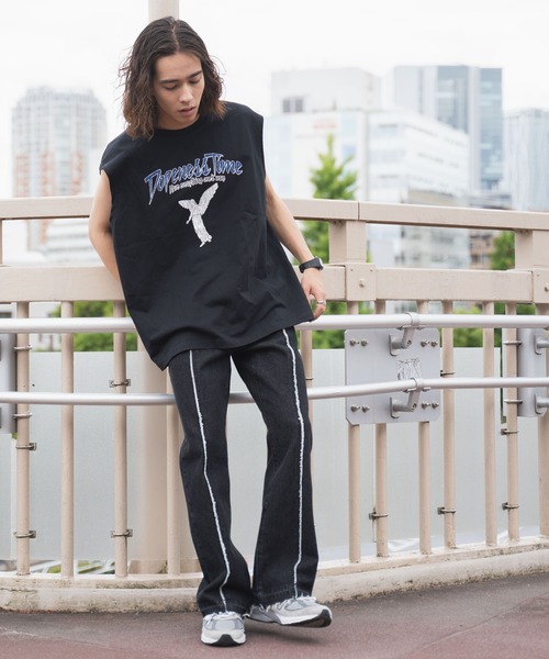 WEGO（ウィゴー）の「WEGO/ヘビーウエイトバンドモチーフノースリーブ（タンクトップ・メンズ・その他1/その他2・MEDIUM/LARGE）」の14枚目の写真