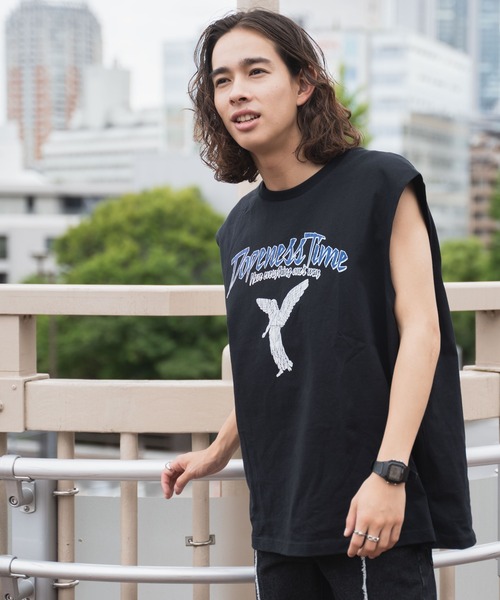 WEGO（ウィゴー）の「WEGO/ヘビーウエイトバンドモチーフノースリーブ（タンクトップ・メンズ・その他1/その他2・MEDIUM/LARGE）」の10枚目の写真