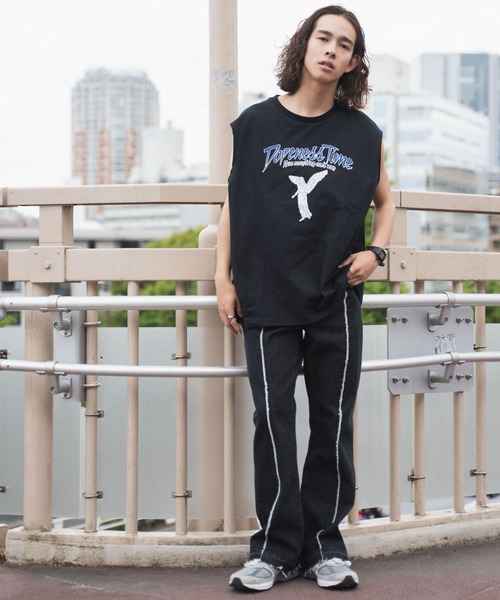 WEGO（ウィゴー）の「WEGO/ヘビーウエイトバンドモチーフノースリーブ（タンクトップ・メンズ・その他1/その他2・MEDIUM/LARGE）」の7枚目の写真