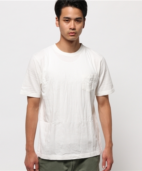 CIAOPANIC（チャオパニック）の「【Ciaopanic】　オーガニックコットンTee（Tシャツ/カットソー・メンズ・ホワイト/ネイビー/グレー/ピンク・MEDIUM/LARGE）」の5枚目の写真