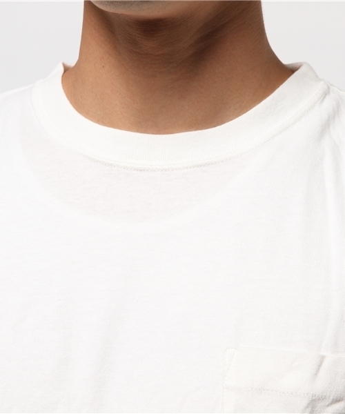 CIAOPANIC（チャオパニック）の「【Ciaopanic】　オーガニックコットンTee（Tシャツ/カットソー・メンズ・ホワイト/ネイビー/グレー/ピンク・MEDIUM/LARGE）」の8枚目の写真