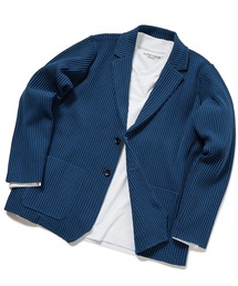 MEN'S BIGI | たて畝ニットジャージテーラードジャケット＜セットアップ対応＞(テーラードジャケット)