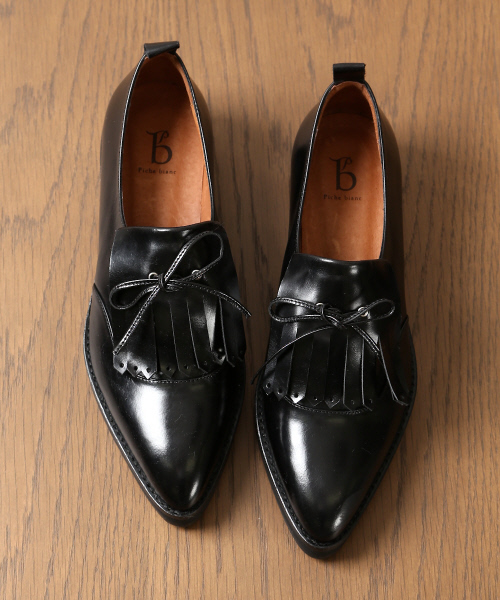 PICHE ABAHOUSE（ピシェ アバハウス）の「biancキルトシューズ（ドレスシューズ・レディース・ブラック/ベージュ/ボルドー・35/39/36/37/38/40/34）」の2枚目の写真