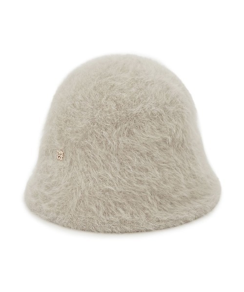 SNIDEL（スナイデル）の「ファーバケハ（ハット・レディース・ベージュ/アイボリー/モカ/イエロー/ミント/ライトベージュ・FREE）」の4枚目の写真