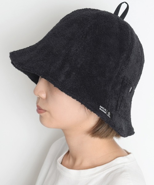 Flowering（フラワーリング）の「ベル型ダブルパイルサウナハット（ハット・レディース・ホワイト/ブラック/ベージュ/ネイビー/グレー・FREE）」の21枚目の写真