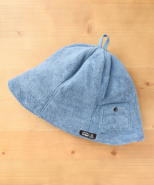 Flowering（フラワーリング）の「ベル型ダブルパイルサウナハット（ハット・レディース・ホワイト/ブラック/ベージュ/ネイビー/グレー・FREE）」の19枚目の写真