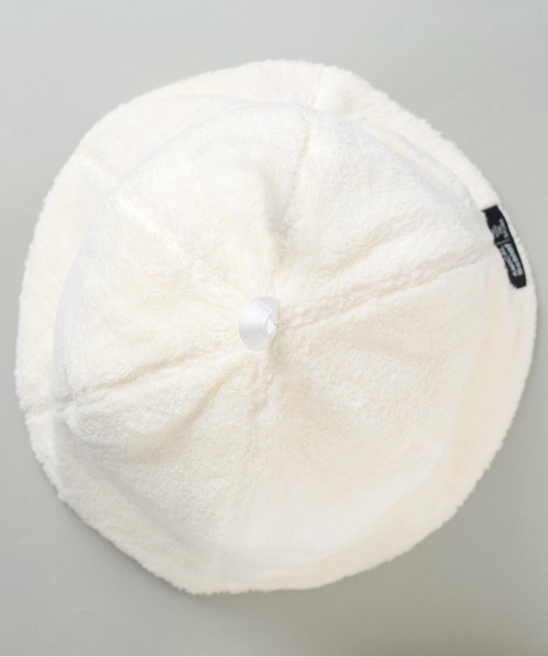 Flowering（フラワーリング）の「ベル型ダブルパイルサウナハット（ハット・レディース・ホワイト/ブラック/ベージュ/ネイビー/グレー・FREE）」の14枚目の写真