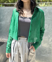 JOINT WORKS | クロップドシアーシャツ(シャツ/ブラウス)