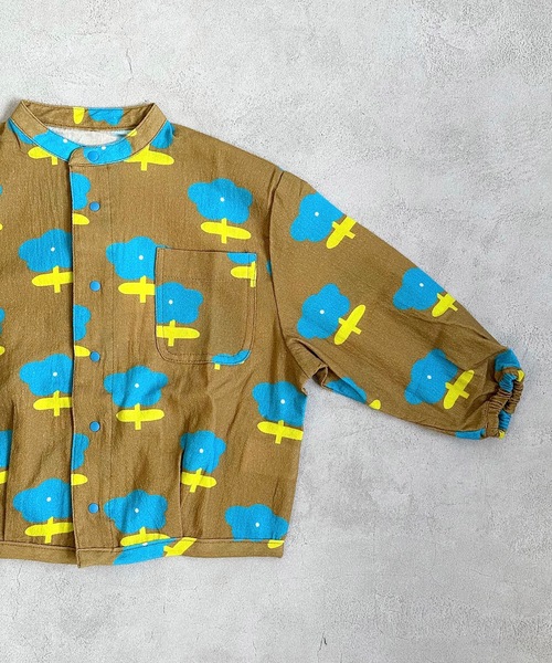 HOGAN RANCH WEAR（ホーガンランチウエア）の「スタンドカラーシャツ（90～130cm）（シャツ/ブラウス・キッズ・ブラック/ブルー/パープル・100/90/110/120/130）」の12枚目の写真