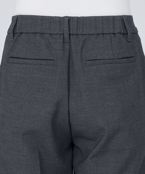 無印良品（ムジルシリョウヒン）の「裏起毛タックワイドパンツ（その他パンツ・レディース・チャコールグレー/ネイビー系/ダークブラウン/ブラック・XS/S/M/L/XL/XXL）」の17枚目の写真