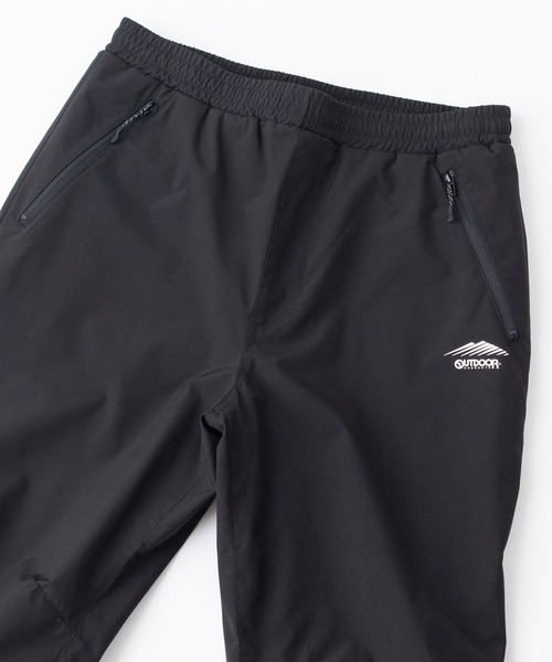 OUTDOOR PRODUCTS（アウトドアプロダクツ）の「【OUTDOOR PRODUCTS/アウトドアプロダクツ】オールウェザー裏フリースジョガーパンツ　撥水　防風　耐水圧10000mm　裏ボア　ストレッチ素材（その他パンツ・メンズ・グレー/ブラック/カーキ・X-LARGE/SMALL/MEDIUM/LARGE）」の2枚目の写真