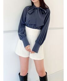 RESEXXY | ボリュームボウタイブラウス(シャツ/ブラウス)