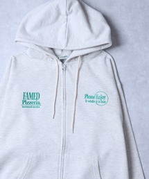 POWER TO THE PEOPLE（パワートゥーザピープル）の「POWER TO THE PEOPLE アメリカンショップデザイン バックプリント オーバーサイズ フルジップパーカー スウェットトレーナー レディース メンズ（パーカー・メンズ）」