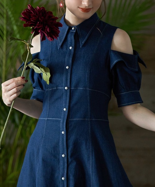 tocco closet（トッコ クローゼット）の「ステッチ入りオープン