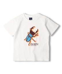 Crescent（クレッセント）の「昆虫プリント半袖Ｔシャツ（Tシャツ/カットソー）」
