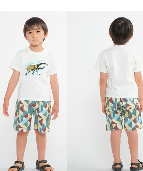 Crescent(クレッセント)の「昆虫プリント半袖Tシャツ(Tシャツ/カットソー・キッズ・ブルー/その他1/その他7/オレンジ/その他3・80/90/100/110/95/120/130)」の10枚目の写真