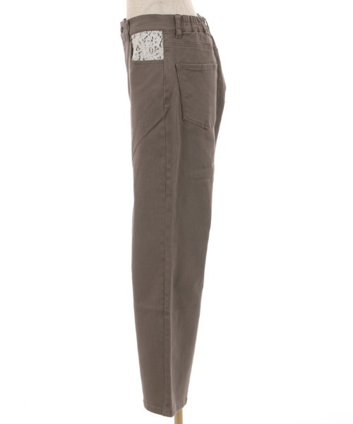 axes femme(アクシーズファム)の「フラッシャー付デニムパンツ(デニムパンツ・レディース・インディゴブルー/モカ・LARGE/MEDIUM)」の8枚目の写真